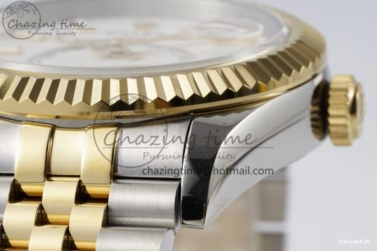 SS Jubilee on SS Best Noob Skydweller Dial White YG Edition A23J Bracelet YG 1230